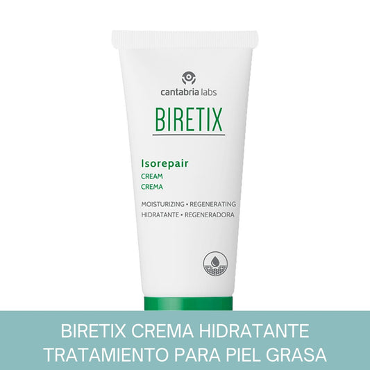 BIRETIX - Isorepair crema. Hidratante para piel grasa.